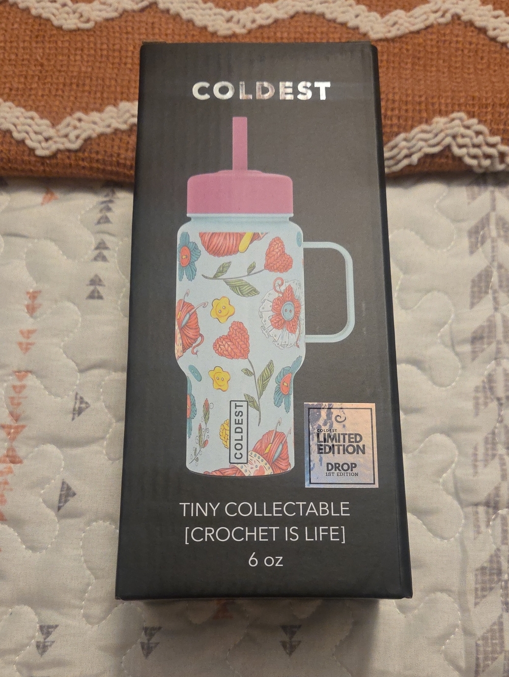 6 Oz. Crochet Is Life COLDEST Tiny Collectable